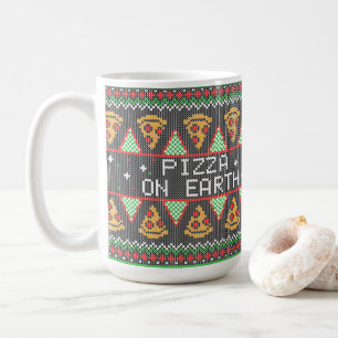 Pizza Ugly jul Sweater Kaffemugg