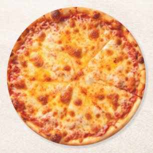 Pizza Underlägg Papper Rund