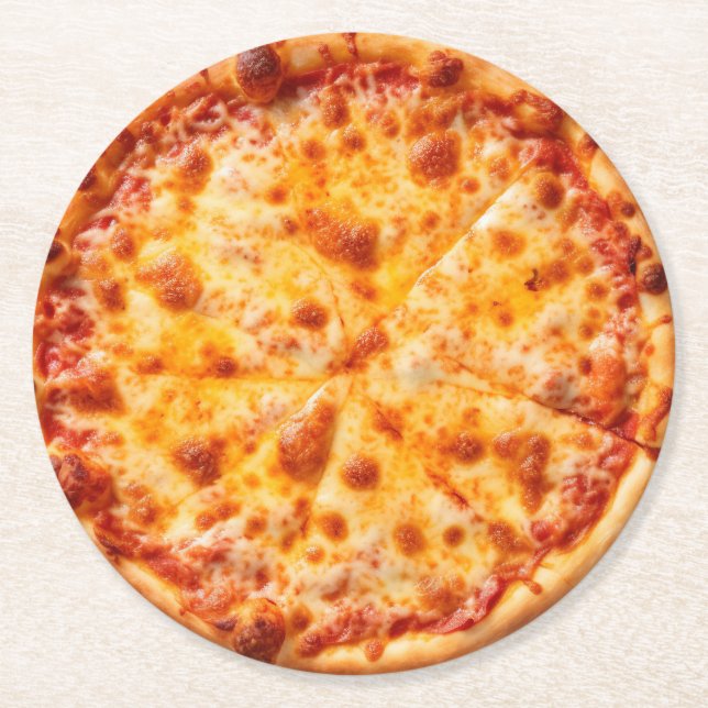 Pizza Underlägg Papper Rund (Framsidan)