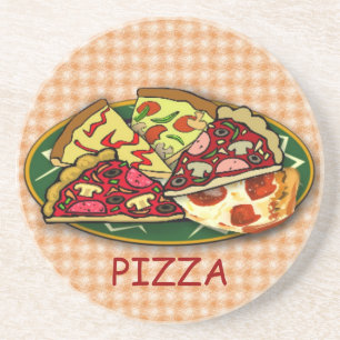 Pizza Underlägg Sandsten