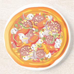 Pizza Underlägg Sandsten