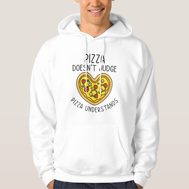Pizza Understand Hoodie (Framsida)