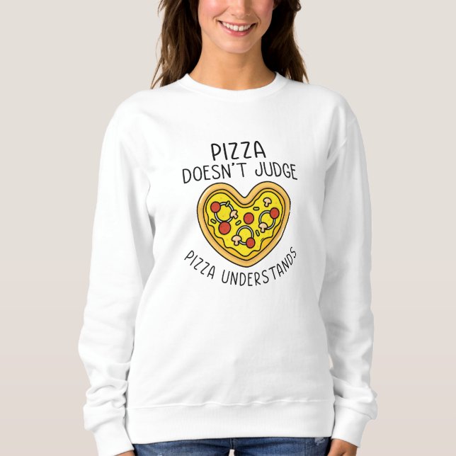 Pizza Understand T Shirt (Framsida)