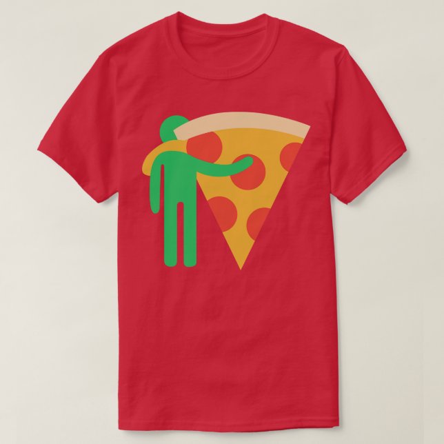 pizza-vän t shirt (Design framsida)