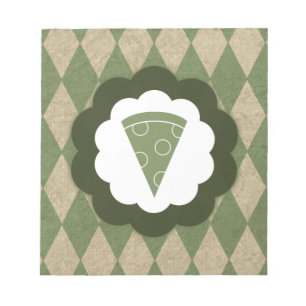 pizza vintage anteckningsblock