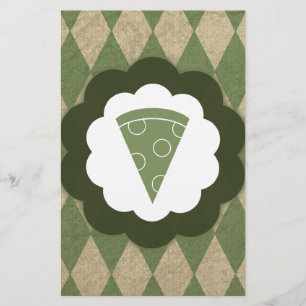 pizza vintage brevpapper
