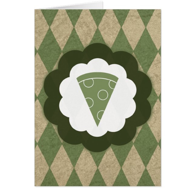 pizza vintage OBS kort (Framsidan)