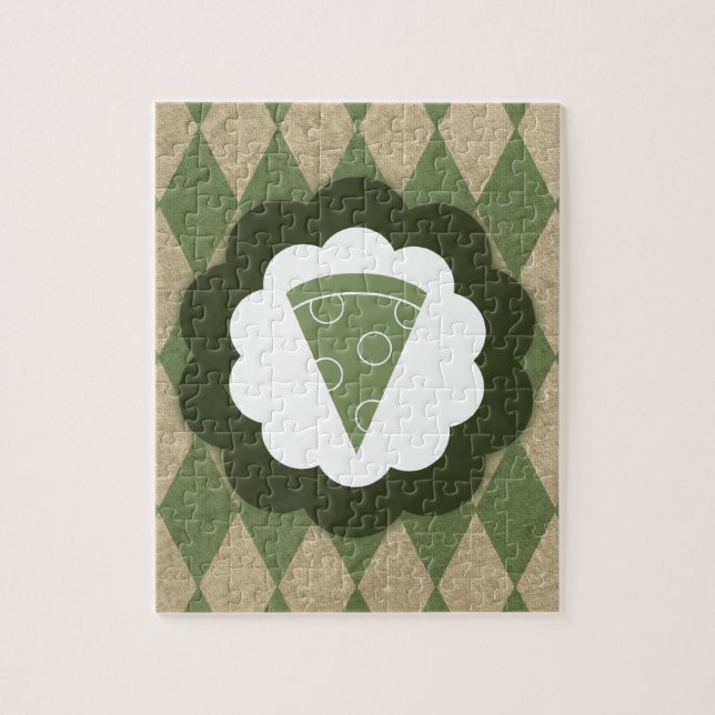 pizza vintage pussel (Vertikal)