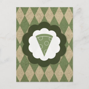 pizza vintage vykort
