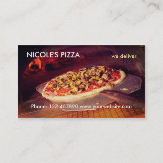 Pizza Visitkort