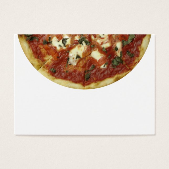 Pizza! Visitkort (Framsidan)