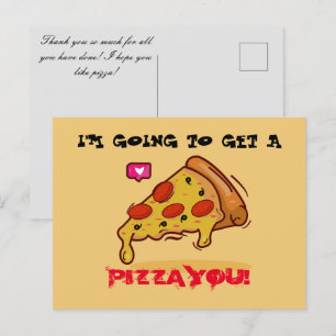 Pizza vykort