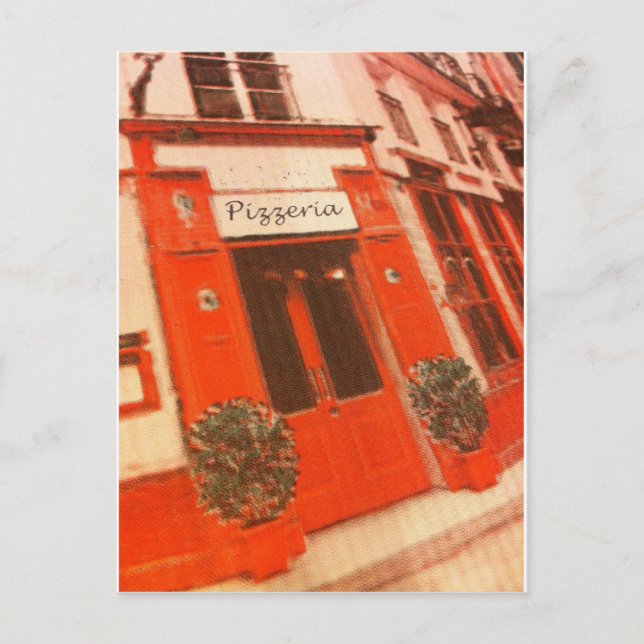 Pizza Vykort (Framsida)