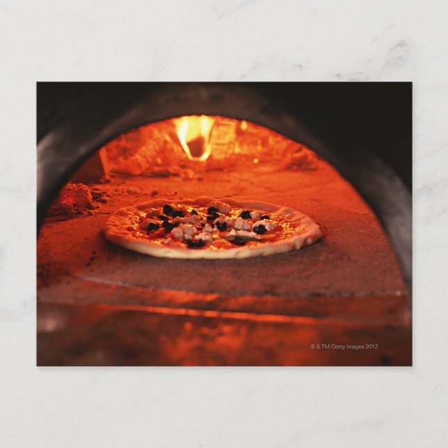 Pizza Vykort (Framsida)