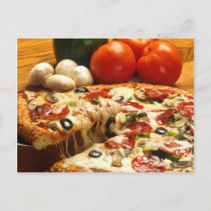 Pizza Vykort