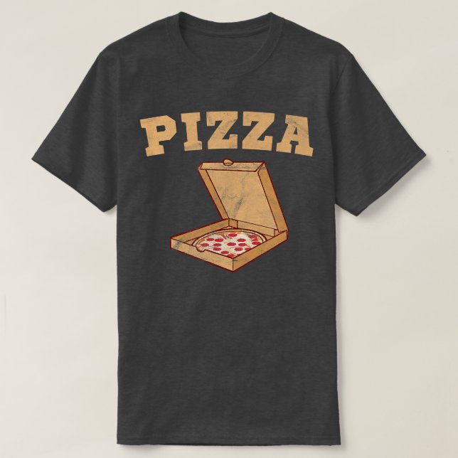 Pizza with a pizza in a box - Pizza 25094624 T Shirt (Design framsida)