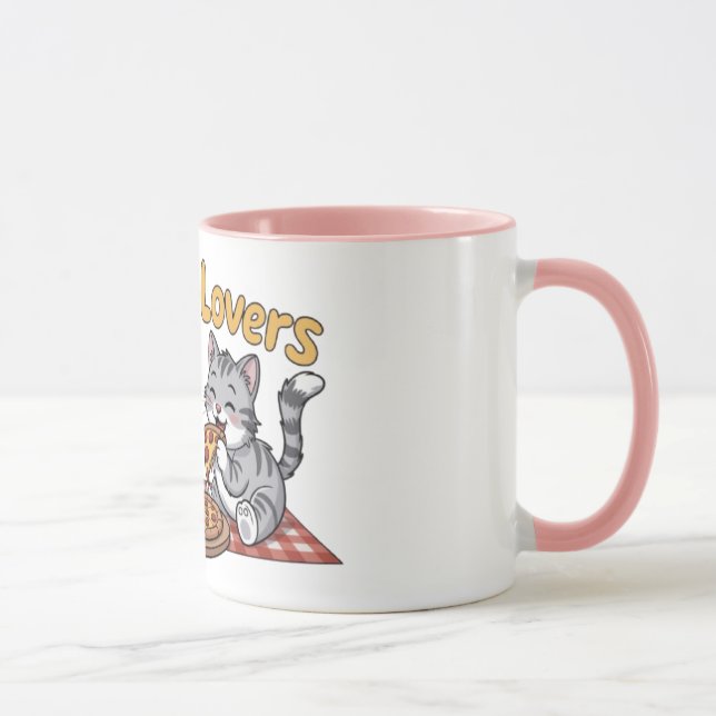 Pizzaälskare Mugg (Höger)