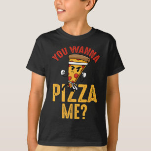 Pizzaälskare - Vill du pizza mig Ninja Karate Kawa T Shirt