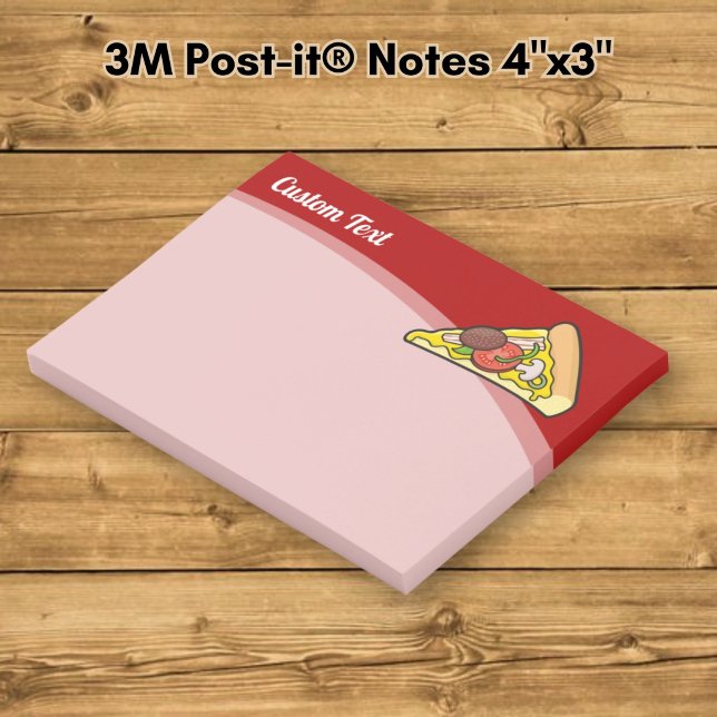 Pizzabit Post-it Block (Skapare uppladdad)