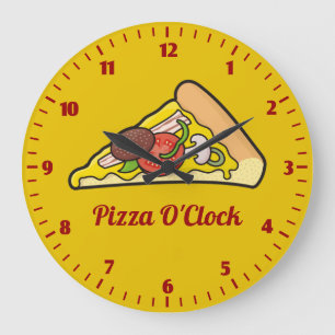 Pizzabit Stor Klocka