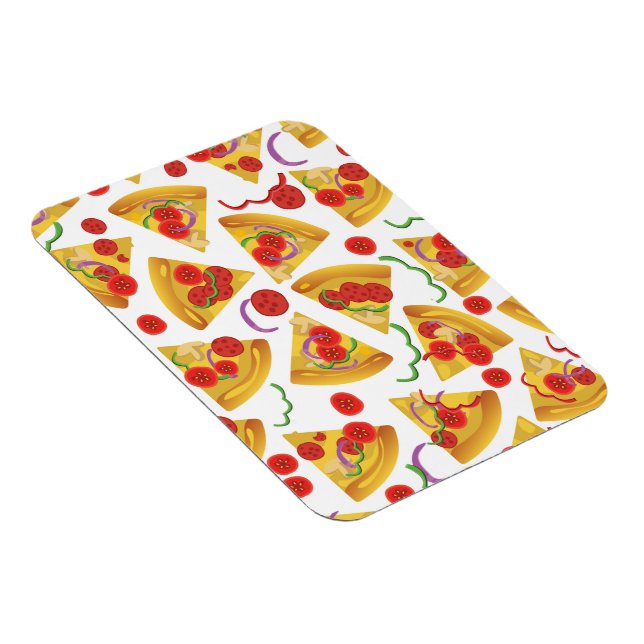 Pizzabitmönster Magnet (Högersidan)