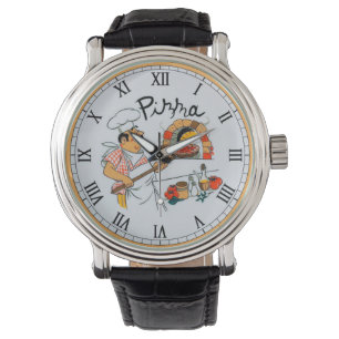 Pizzabudet Armbandsur