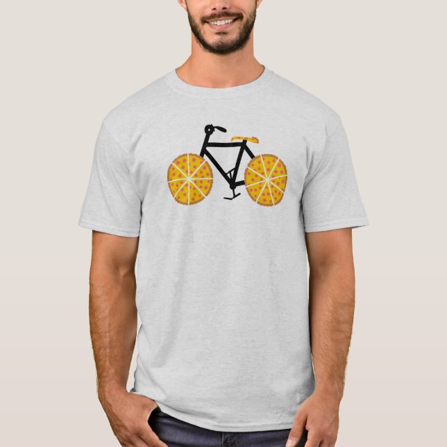 Pizzacykel Tee Shirt (Framsida)