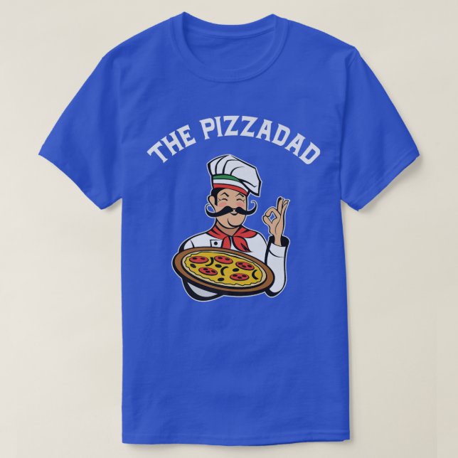 Pizzadad Funny Pizza Pappa Foodie Pizzamen Foodie  T Shirt (Design framsida)