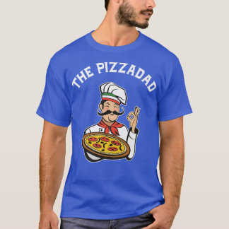 Pizzadad Funny Pizza Pappa Foodie Pizzamen Foodie  T Shirt