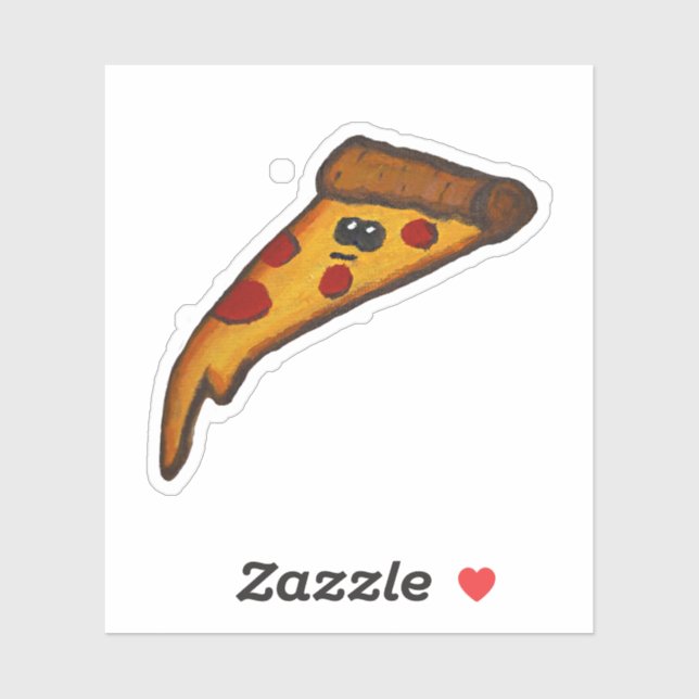 Pizzadecal Klistermärken (Ark)