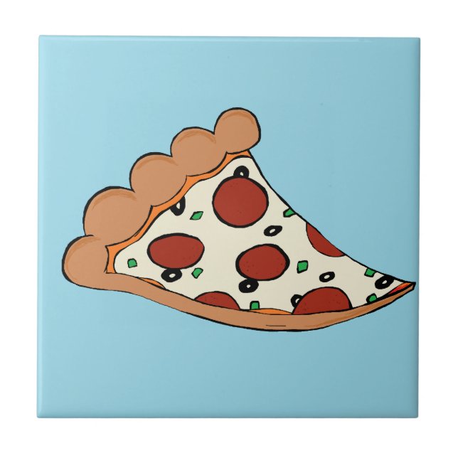 Pizzadesign Kakelplatta (Framsidan)
