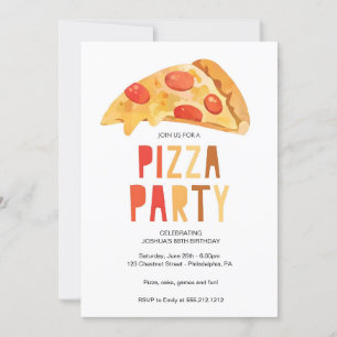 Pizzafest Inbjudan Mall, Pensionärspizza