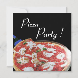 PIZZAFEST, ITALIENSK KÖK middag, brunch Inbjudningar