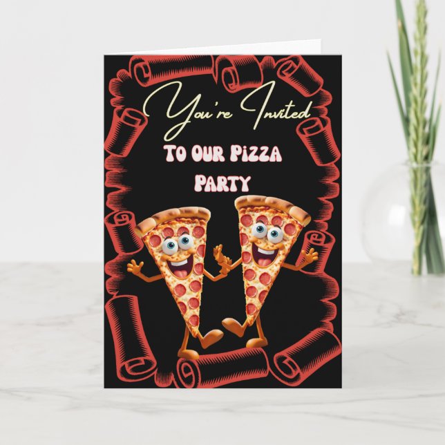 Pizzafesthelg Helgkort (Framsida)