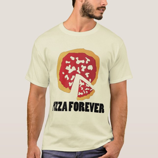 PIZZAFÖR EVIGT T-SHIRT (Framsida)