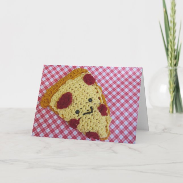 Pizzahälsningkort Helgkort (Framsida)