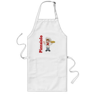 Pizzaiolo Pizza Chef Långt Förkläde