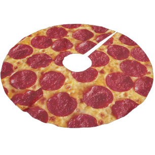 Pizzajulgrankjol Julgransmatta Borstad Polyester
