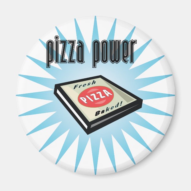 pizzakapacitet magnet (Framsidan)