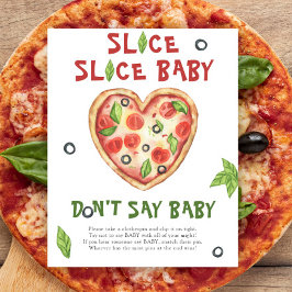 pizzakarusdusch - säg inte att baby Poster