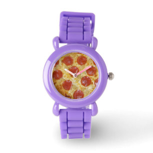 Pizzaklockor Armbandsur