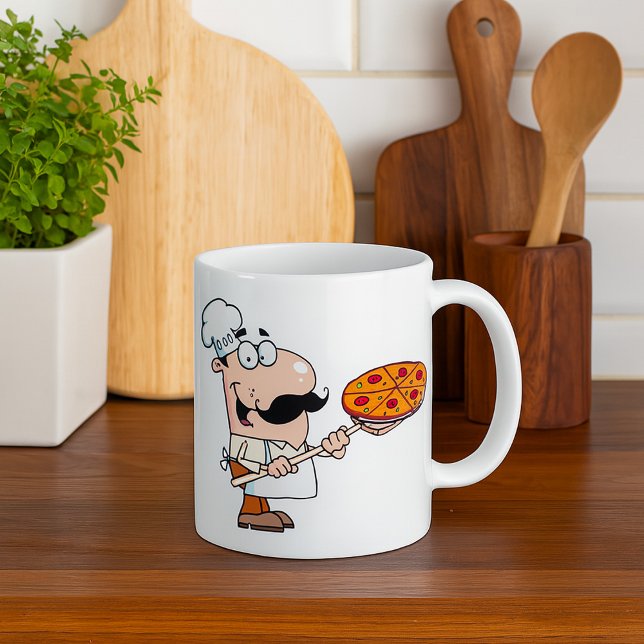 Pizzakock Kaffemugg (Skapare uppladdad)