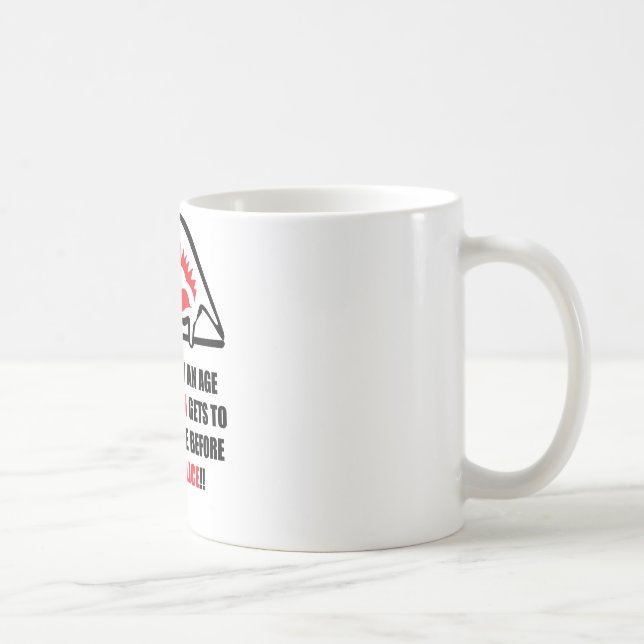Pizzaleverans Kaffemugg (Höger)