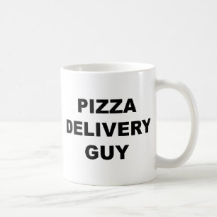 Pizzaleveransgrabb Kaffemugg