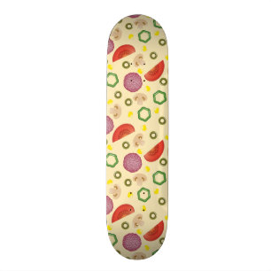 Pizzamönster 2 mini skateboard bräda 18,7 cm