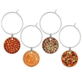 Pizzapajer Berlock Vinglas