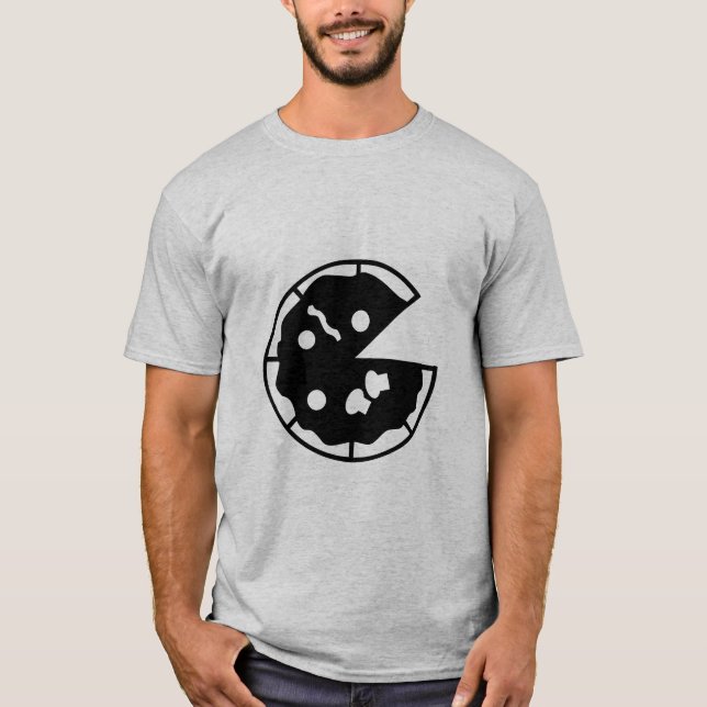 Pizzapojkeskjorta T Shirt (Framsida)