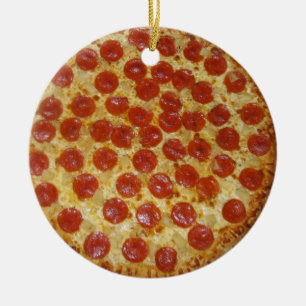 pizzaprydnad julgransprydnad keramik