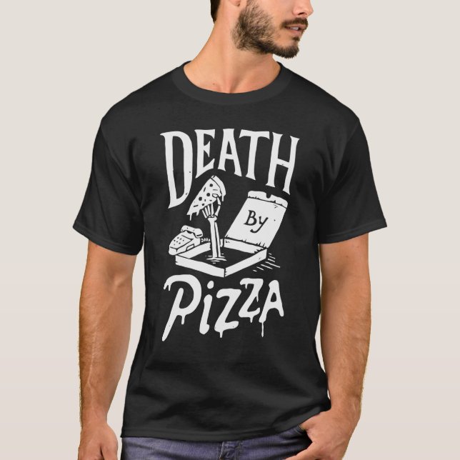 Pizzas död t shirt (Framsida)
