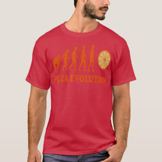 Pizzas Salami Ham Mushroom Tomato Italy Red White  T Shirt